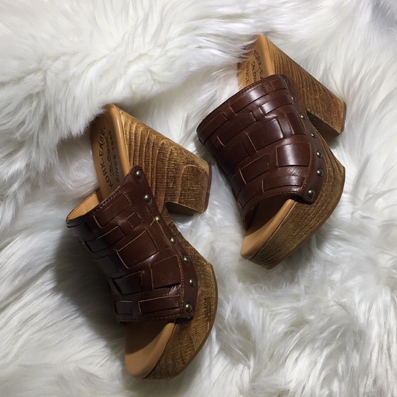 Kork-Ease Clog Slides Open Toe Size 6M - Picture 3 of 8